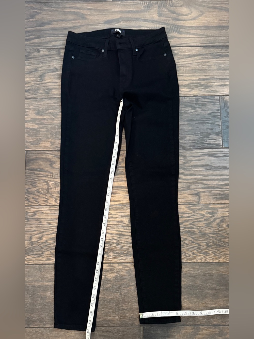 PAIGE Black Skinny Jeans